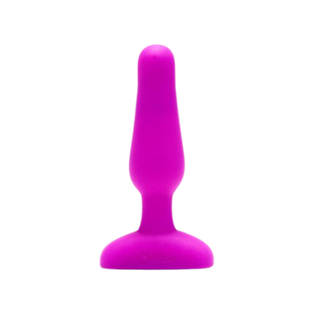 b-Vibe - Novice - Vibrerende buttplug (Paars)